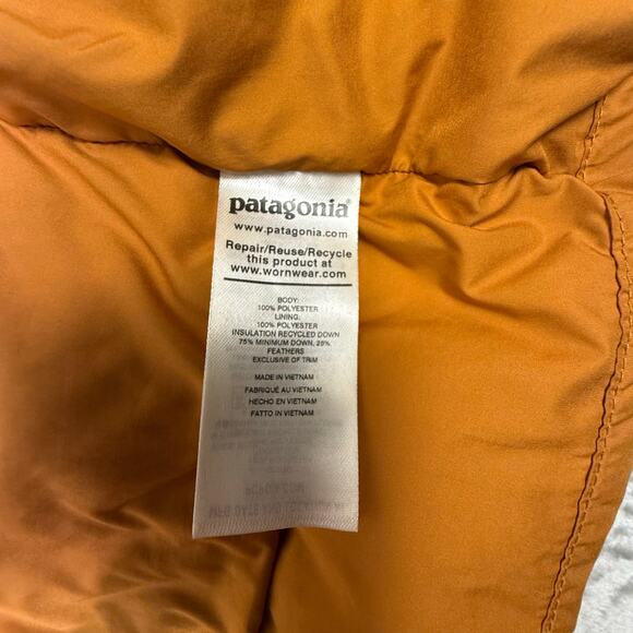 Patagonia Women's Silent Down Jacket Kastanos Brown KASB 27935FA18 Size S - Picture 5 of 11